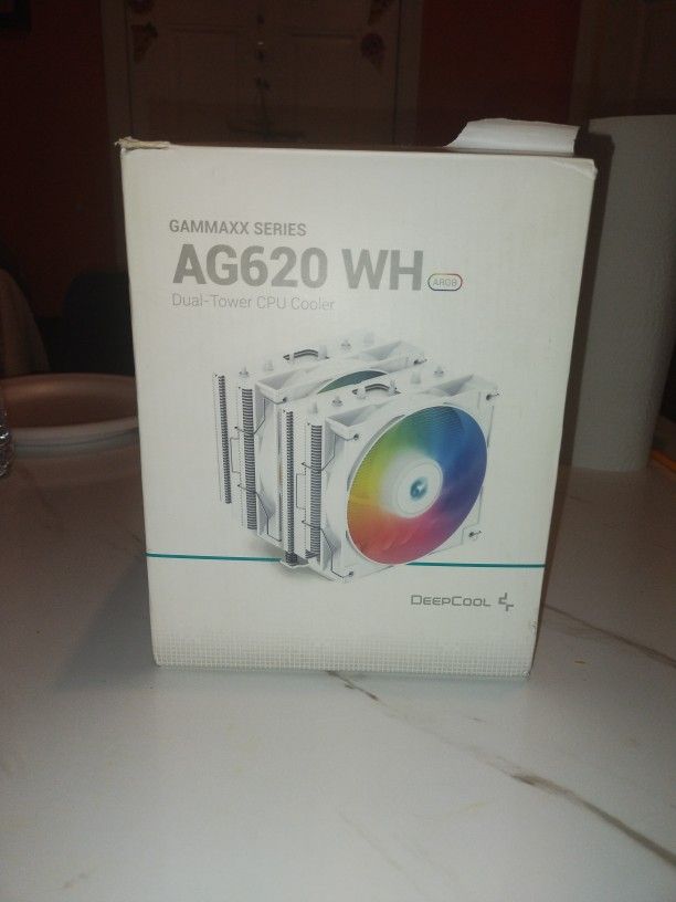 DEEPCOOL AG620 WH ARG DUAL TOWER CPU COOLER 