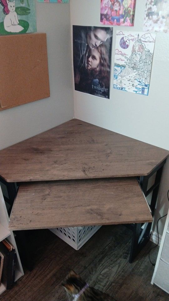Corner Desk With Drawer And Storage