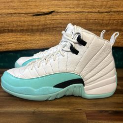 Jordan 12 Retro Light Aqua (GS) 6.5Y Woman’s 8