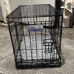 Dog Crate Kennel i Crate  and Pad