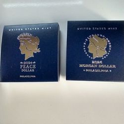 2024 Morgan And Peace Dollars 