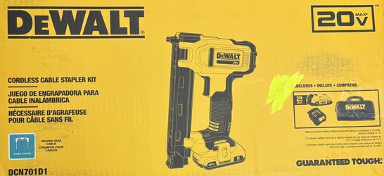 CORDLESS CABLE STAPLER KIT