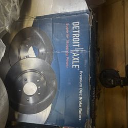 Detroit front brake rotors