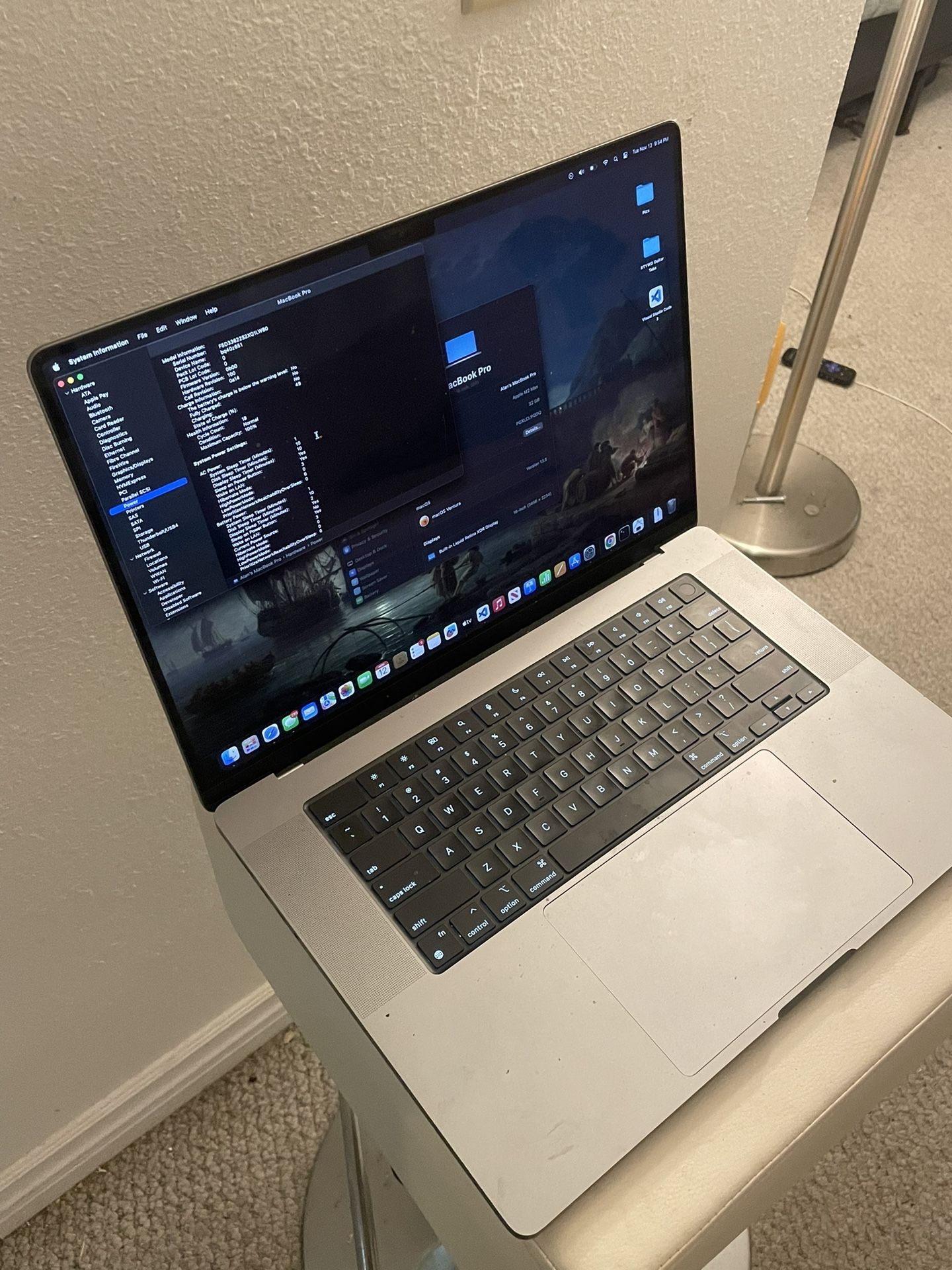Apple M2 Max 32GB 500gb