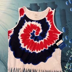 New Girls Graphic Tank Size 10/12