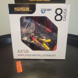 8 GAUGE AMP INSTALLATION KIT