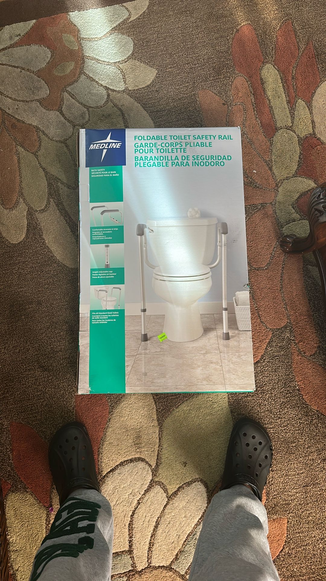 Medline Foldable Toilet