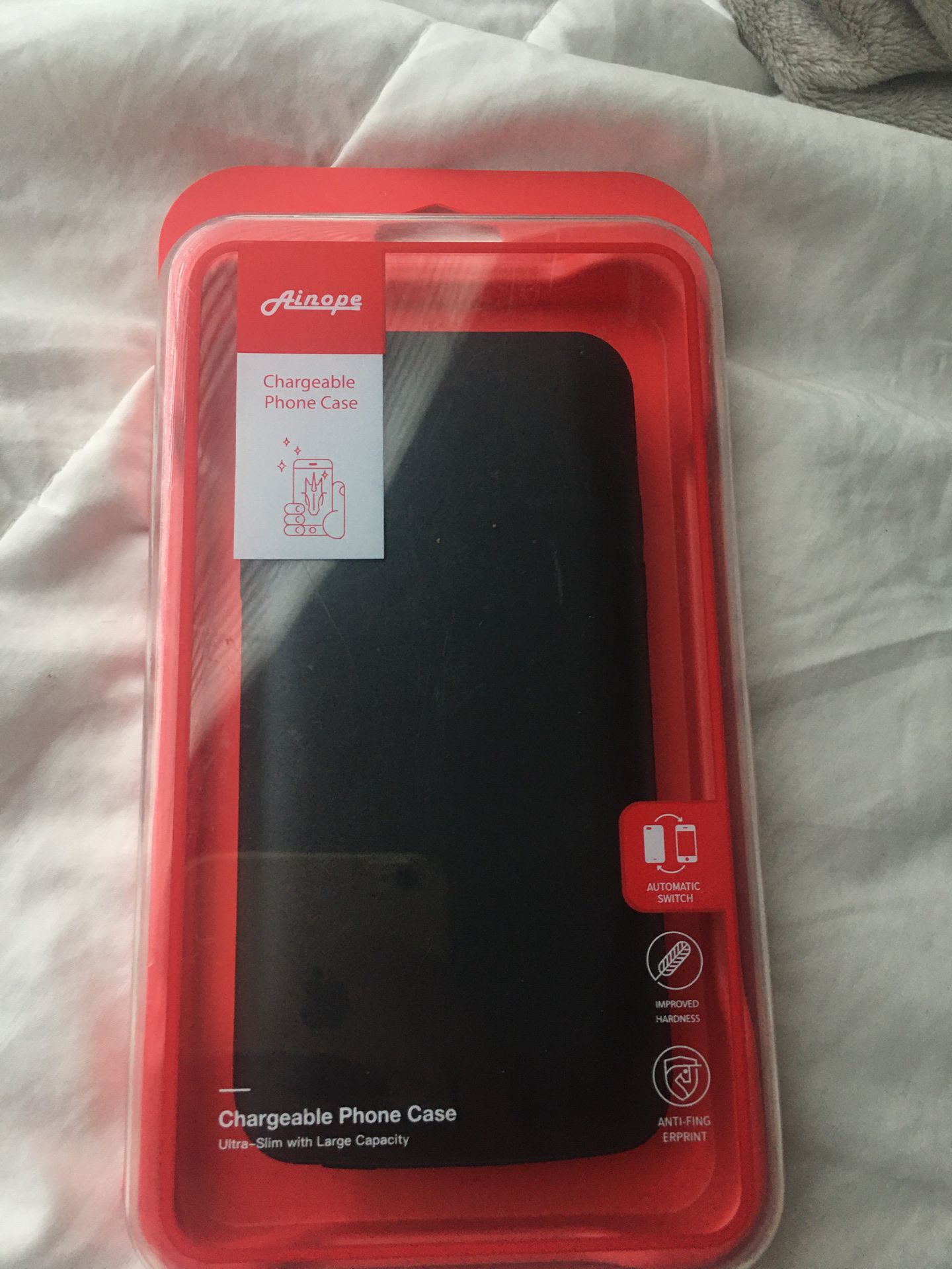 Ainope chargeable phone case iPhone x