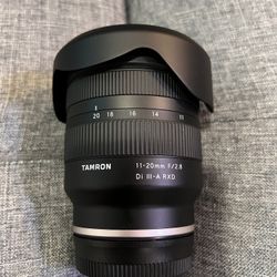 Tamron 11-20mm for Sony APSC Lens