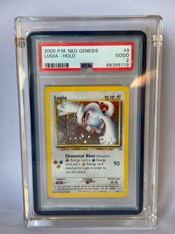 2000 Pokemon Neo Genesis Lugia Holo PSA 2