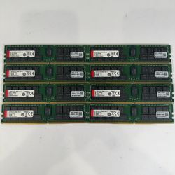 LOT OF 8x KINGSTON 64GB (1x64GB) RAM DDR4 3200MHz PC4 3200AA ECC SERVER MEMORY