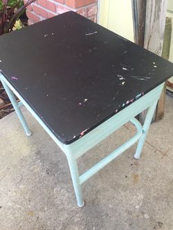 Vintage children's school desk