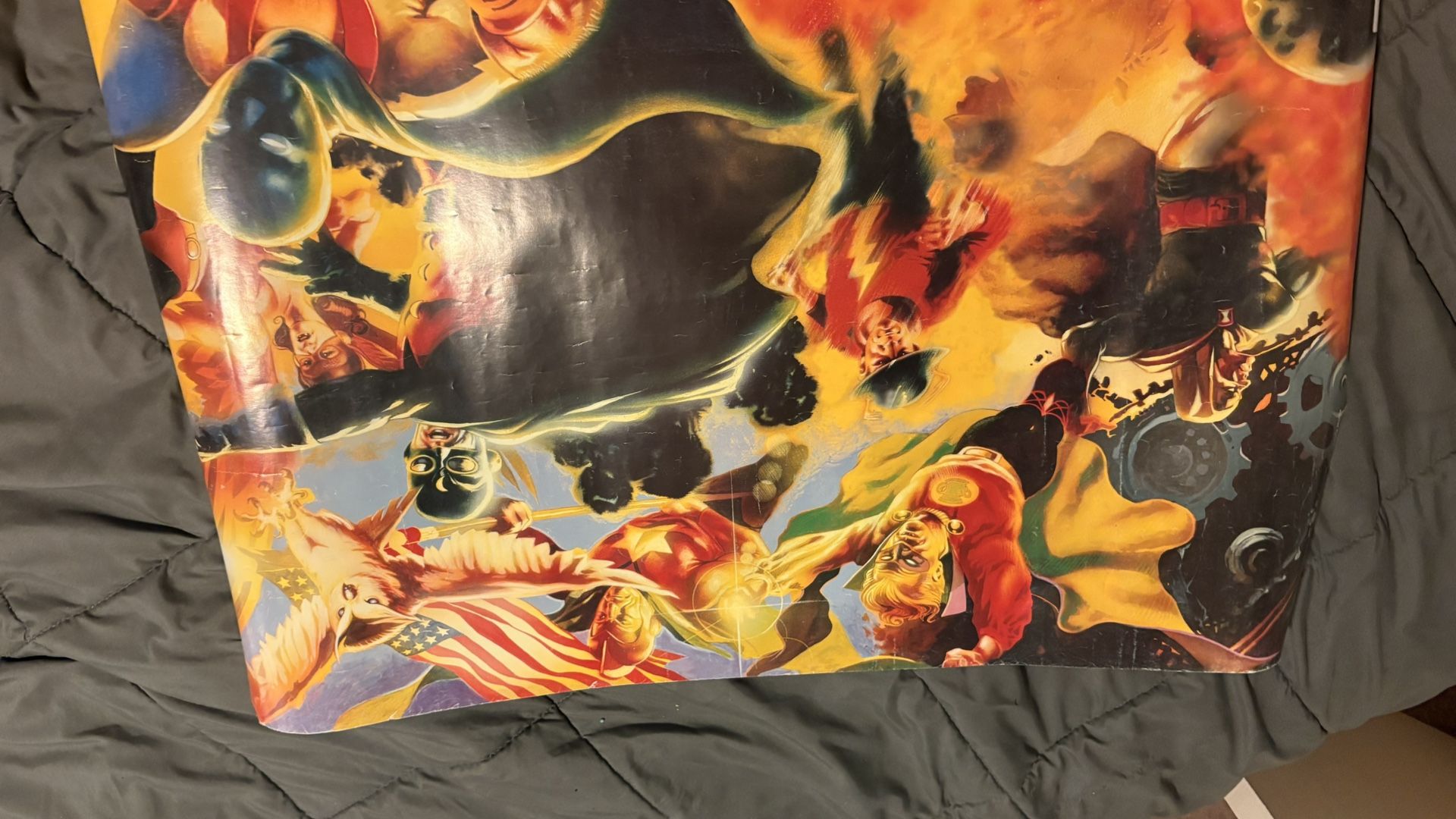 1999 DC Comics Tony Harris – Society of America Comic Poster Print – 34" x 22"