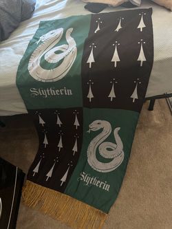 Harry Potter slytherin flag brand new snake 48x24