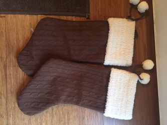 Knit stockings Like NEW