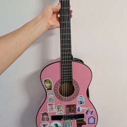 38" Pink Guitar
