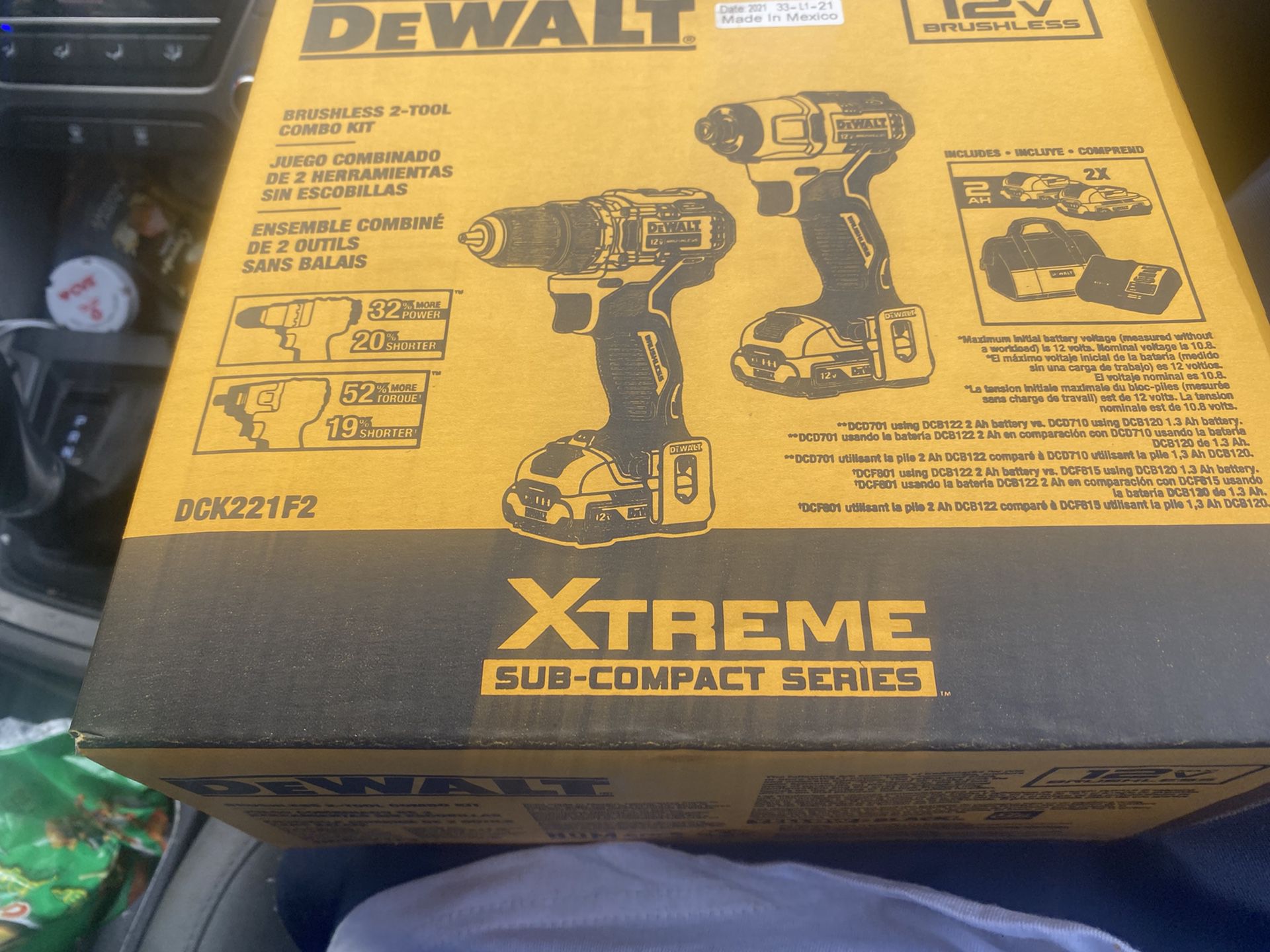 Dewalt to drill combo set batteries included has driver drill and impact drill brand new 150 or best offer
