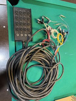 100' Livewire Analog Snake - 16 XLR chan + 4 TRS