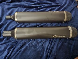 2017-2026 OEM Harley CVO ST 121 Screamin Eagle Forged Carbon Titanium Mufflers