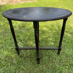 Antique Oval Side Table 