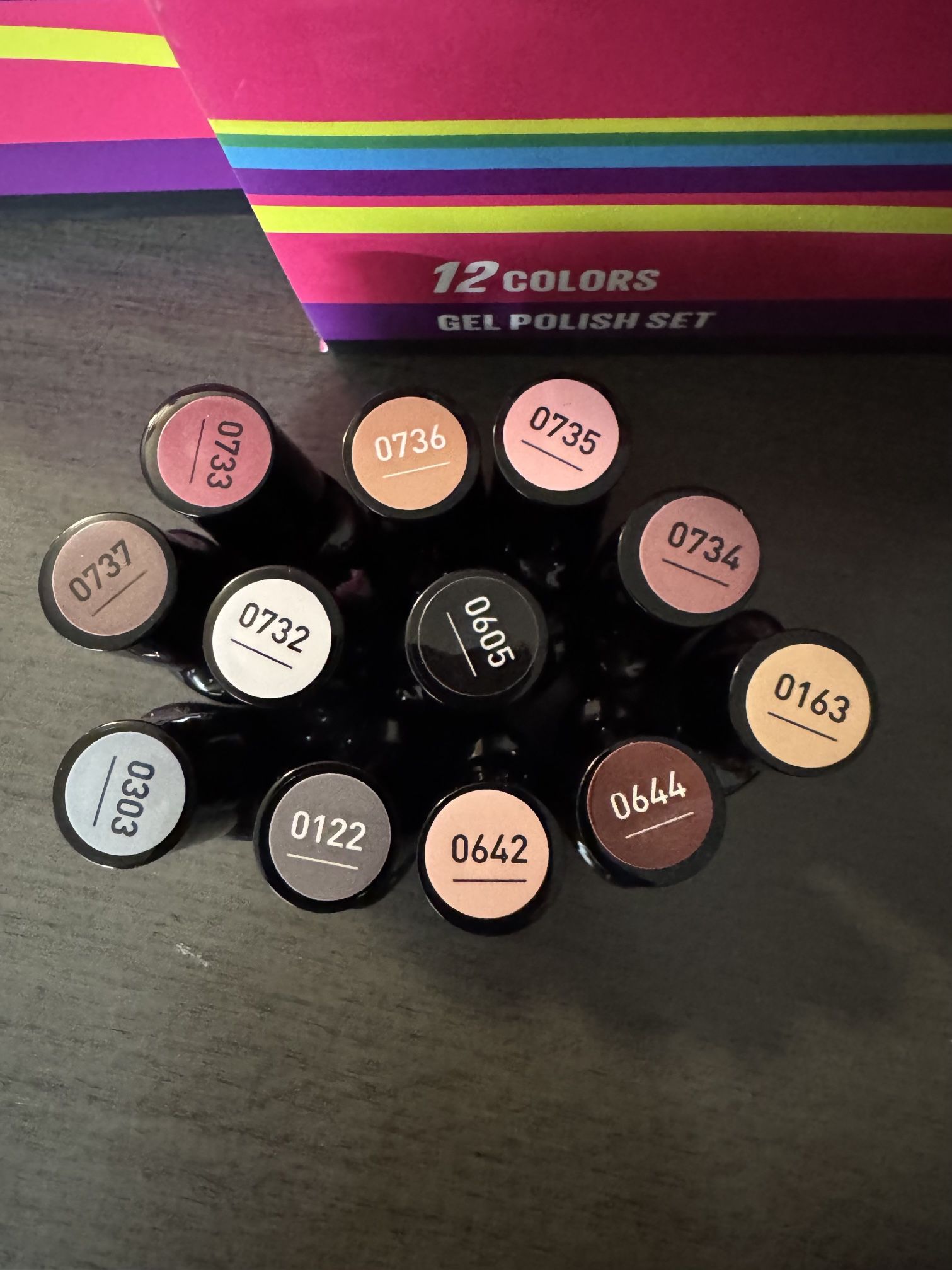 Gel polish set Dos cajas por $5