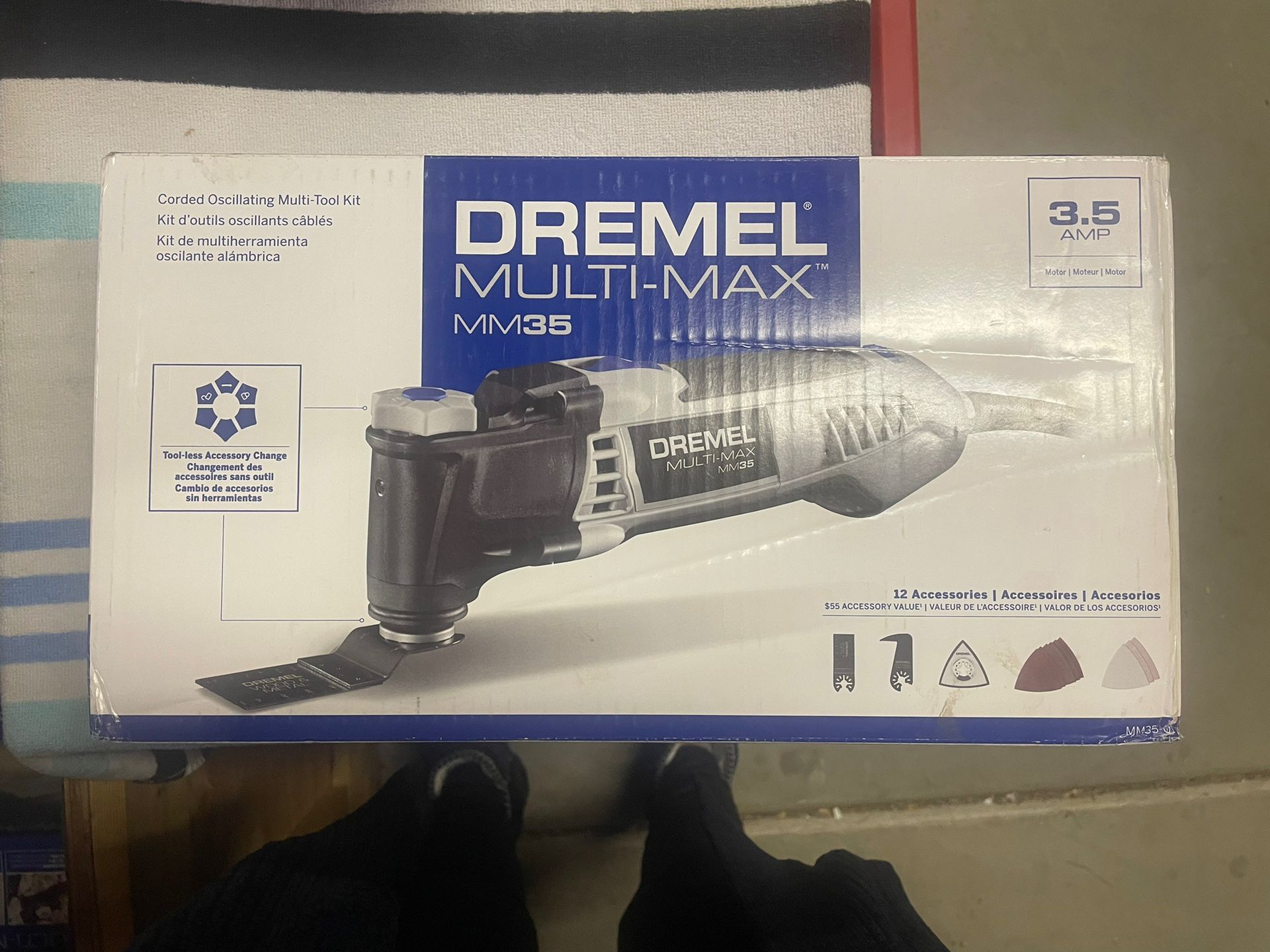 Dremel Multi Max Oscillating Multi Tool Kit MM35