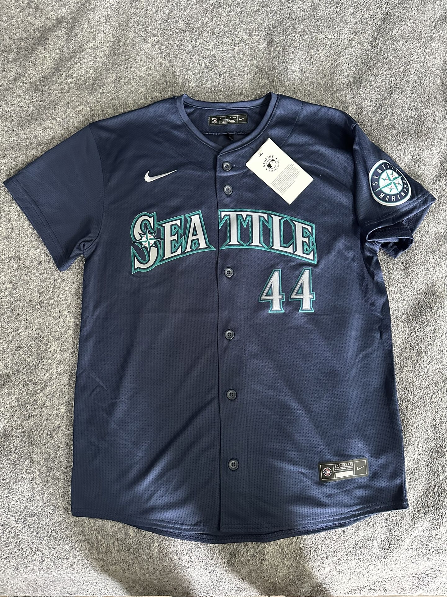 Nike Boys Large 14/16 Mariners Julio Jersey