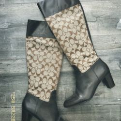 Coach Heeled Boots 