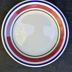 10 Vintage Maxam Primula Italy Ceramic Salad Plates