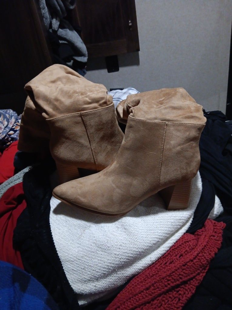 brand New Tan Boots