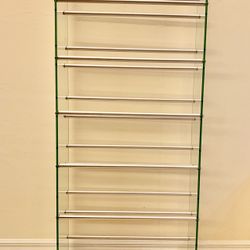 Modern Glass  CD’s and DVD’s Rack 