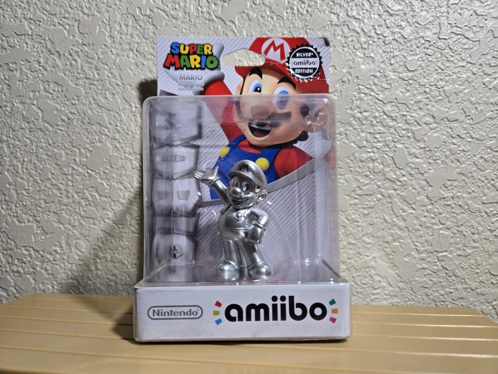 Amiibo Super Mario Bro "Silver"