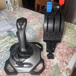 Flight Control Stick And Throttle Control