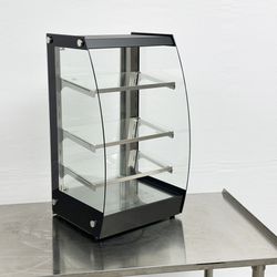 Open air Dry Curved Glass Countertop Dry Display Case RTZ-75L

