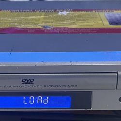 DVD Player With Remote CD CDR CDRW Progressive Scan Coby DVD 224 No Remote