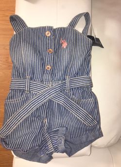 Baby US polo romper