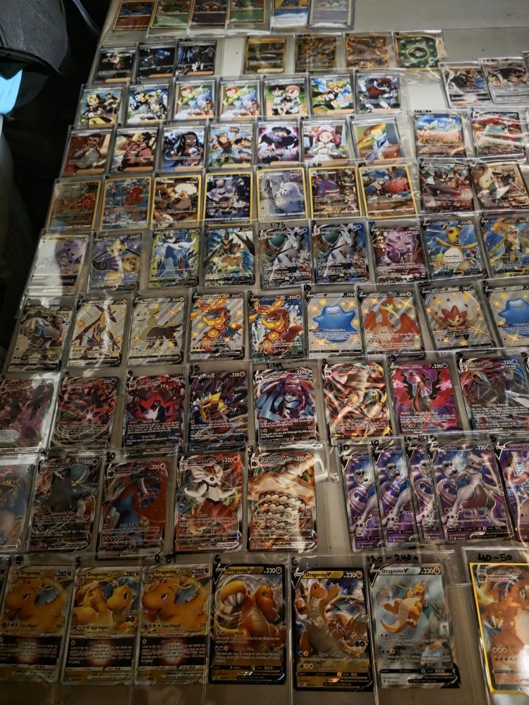 190 Pokémon Holo Cards Bundle