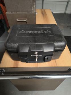 Sentry safe fireproof lock box