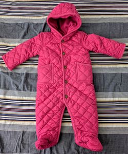 RALPH LAUREN Quilted Bunting Snowsuit - 9Months