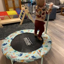 Practically New Indoor Trampoline For Kids