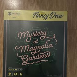 Hunt A Killer Nancy Drew Mystery at Magnolia Gardens Game