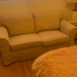 Tan IKEA Love Seat