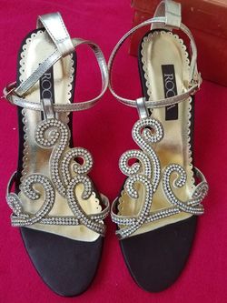 Cinderella sandals custom made US size 6