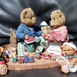 The Windsor Bears Of Cranbury Commons & Extra Bears For Decoration 