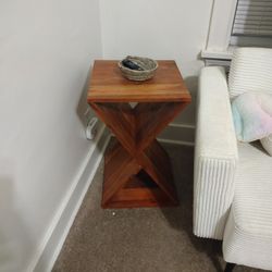 Wooden End Table