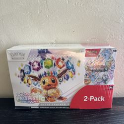 Prismatic Evolutions Etb + Booster Bundle