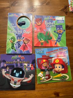 Books PJ Masks Bubble Guppies