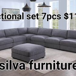 Sectional 7pcs Brand New In Box 