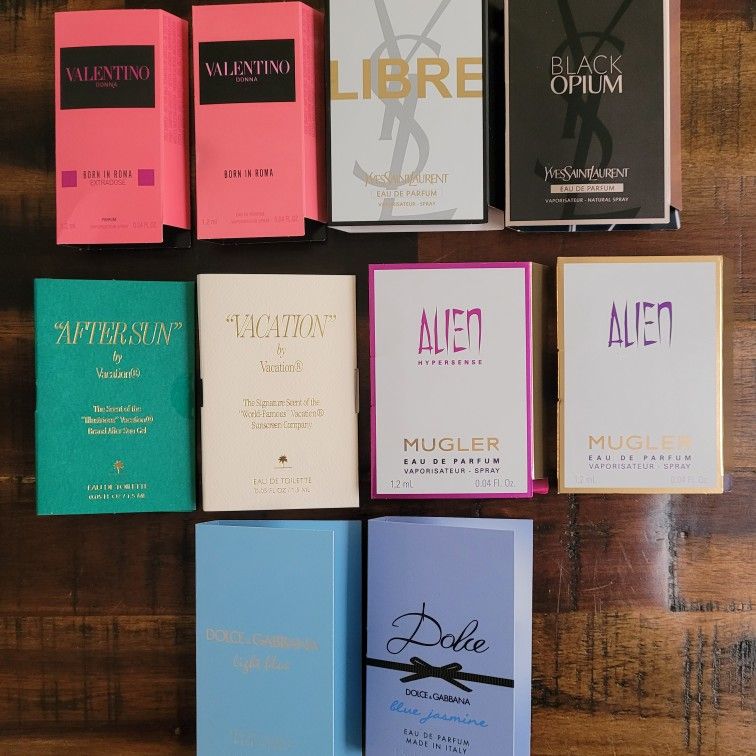 10 Perfume Sample Sprays For Women
