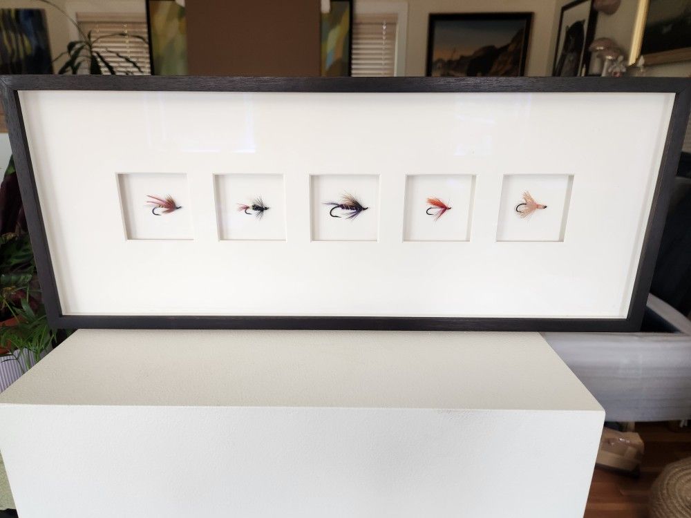 Framed Fly Fishing Flies